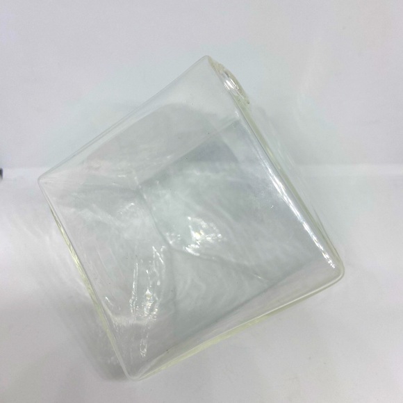 Propagation Station 2.75” Cubes Set of 5 Vintage Glass Bud Vases Abstract Shapes - Picture 3 of 5